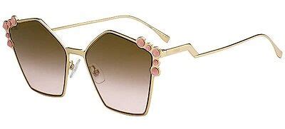 fendi can eye ff 0261/s women sunglasses - gold|Fendi FF 0261/S Sunglasses .